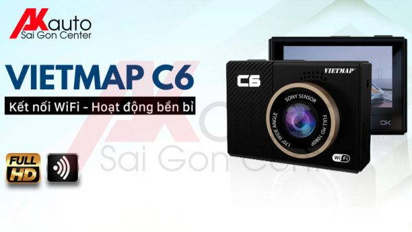 lắp camera vietmap c6 chính hãng tại hcm