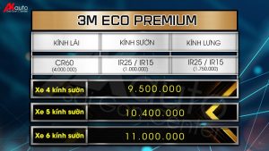 bảng giá phim cách nhiệt 3m eco premium