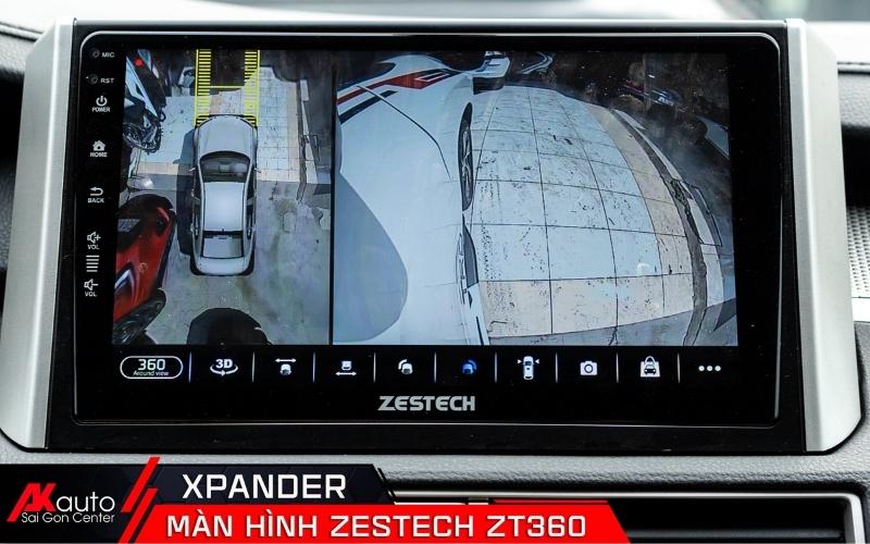 Màn hình ô tô liền camera 360 ghi hình tắt máy ZT360