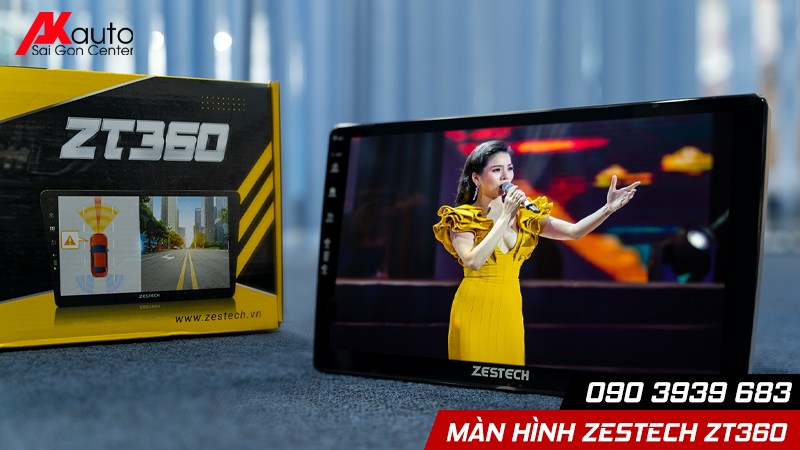 màn hình zestech zt360 chính hãng