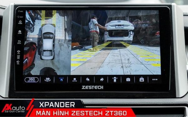 Akauto thi công lắp đặt màn hình ZT360 HCM