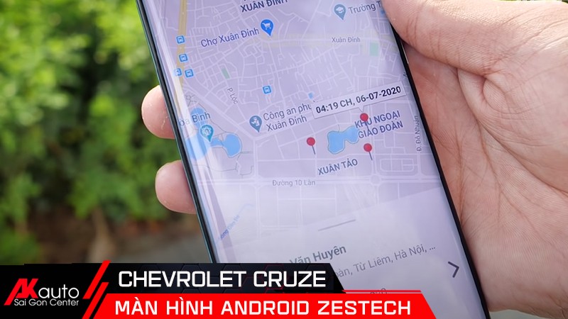 xem định vị xe từ xa ngay trên điện thoại với màn hình zestech