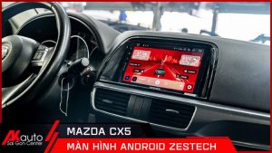 akauto lắp màn hình zestech chính hãng xe CX5
