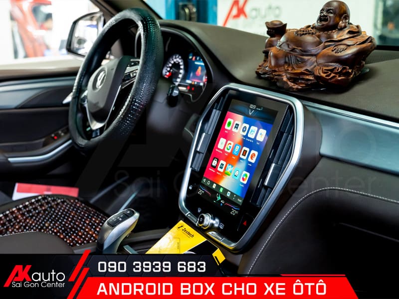 lắp đặt android box cho xe ô tô tại akauto
