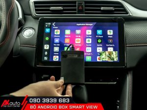 Lắp Android Box Smartview cho xe ô tô