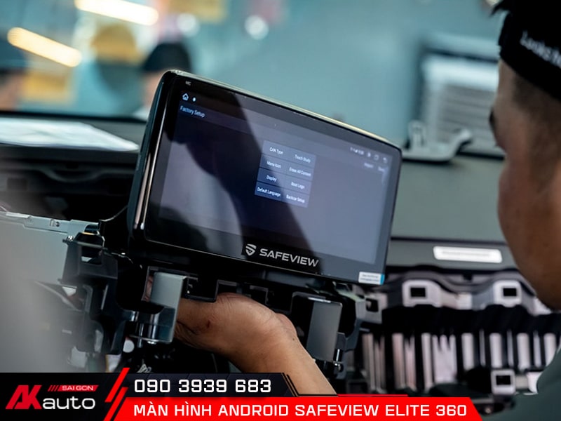 Màn Hình Safeview Elite 360 lắp đặt chính hãng tại AKauto