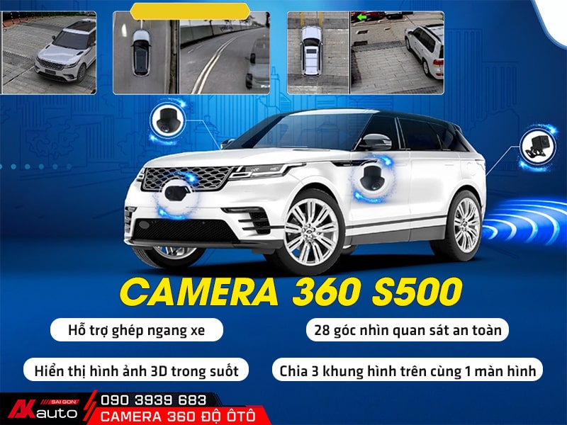 Camera 360 Ô Tô S500