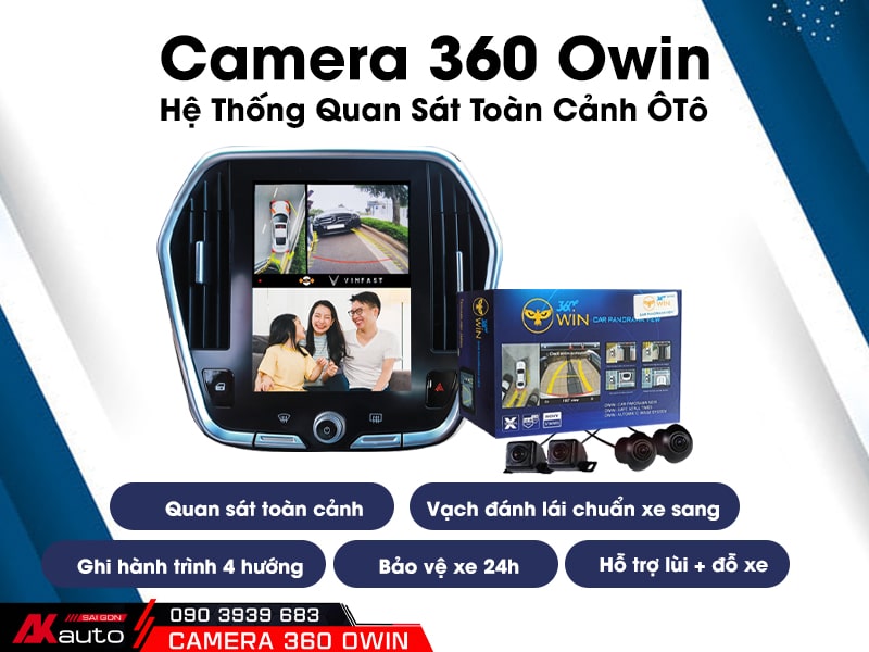 Camera 360 Owin thương hiệu số 1 Nhật Bản