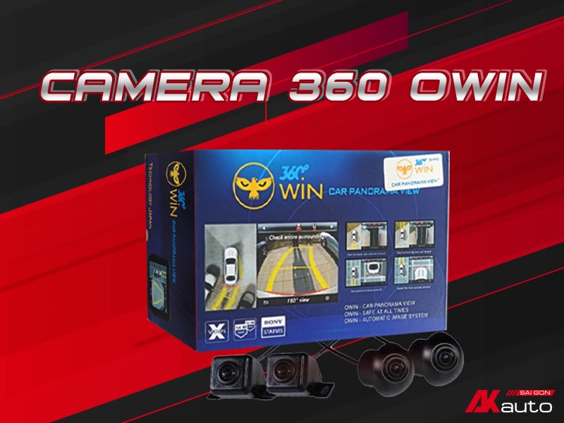 Camera 360 ô tô Owin - Hỗ trợ lái xe an toàn và dễ dàng hơn