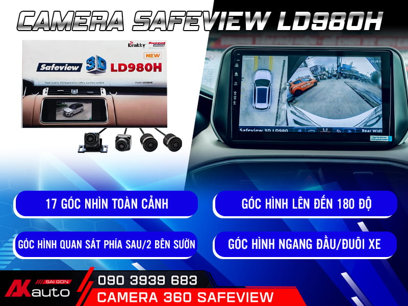 Camera 360 Safeview 3D LD980h cao cấp