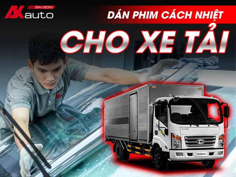 Dán Phim Cách Nhiệt Xe Tải