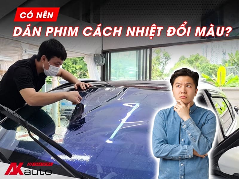 Phim cách nhiệt đổi màu