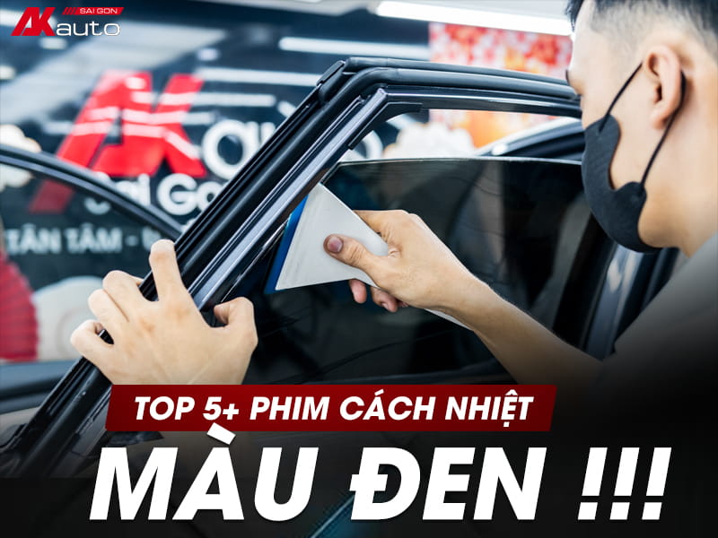 Phim cách nhiệt màu đen