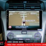 Chỉ dẫn đường thông minh trên màn hình android Camry