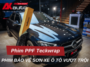 Phim PPF Teckwrap: Lớp phim bảo vệ sơn xe ô tô vượt trội