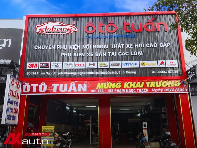 Ô Tô Tuấn chuyên dán phim tại Bình Dương