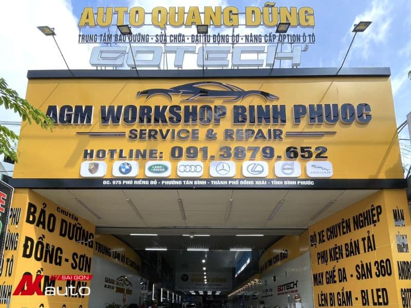 Hệ thống chăm sóc xe Quang Dũng Auto