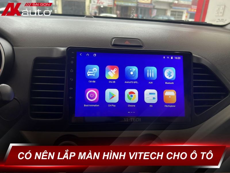 Có Nên Lắp Màn Hình Vitech Cho Ô Tô