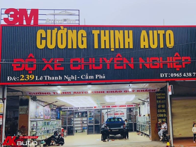 Nội thất ô tô Cường Thịnh - Phân phối màn hình Santek chính hãng