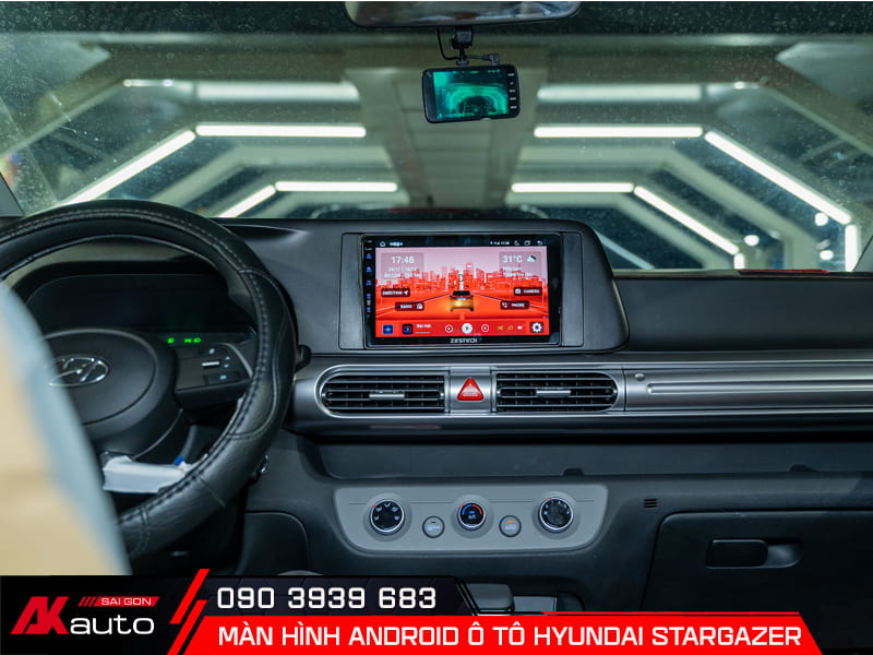 Top các dòng màn hình android ô tô Hyundai Stargazer