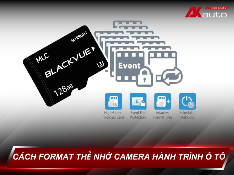 Hướng dẫn cách format thẻ nhớ camera hành trình