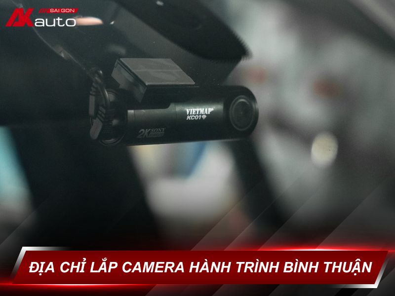 Nơi lắp camera hành trình Bình Thuận chính hãng