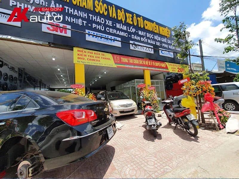 Lắp camera hành trình Trà Vinh E.S Car Spa