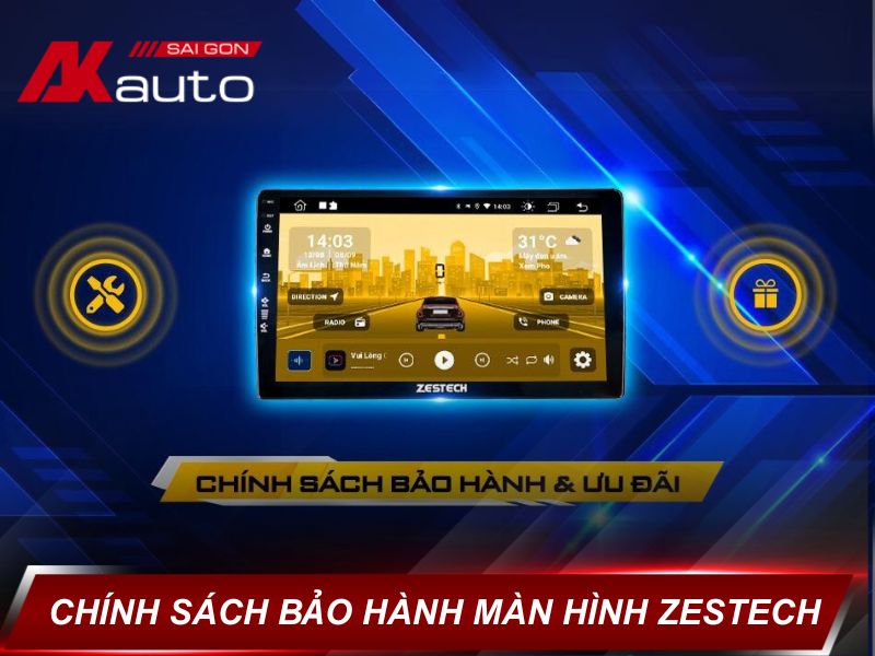 Chính sách bảo hành màn hình Zestech