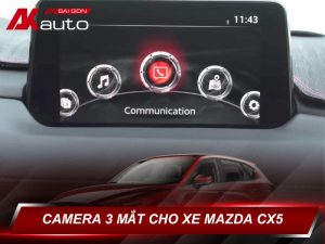 Camera 3 mắt cho xe Mazda Cx5