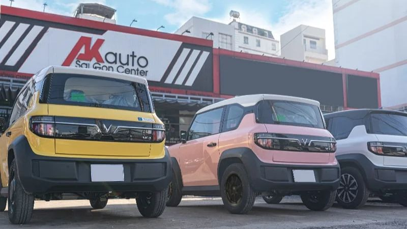 AKauto – Chuyên gia độ mâm Vinfast VF3 chính hãng hàng đầu tại TP.HCM