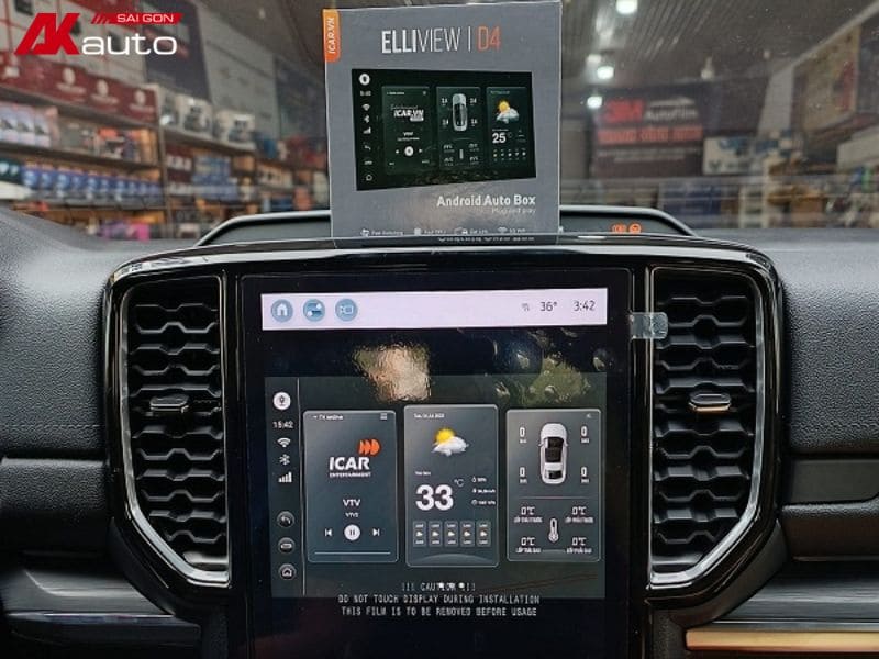 Kinh nghiệm lắp Android Box cho xe Ford Everest