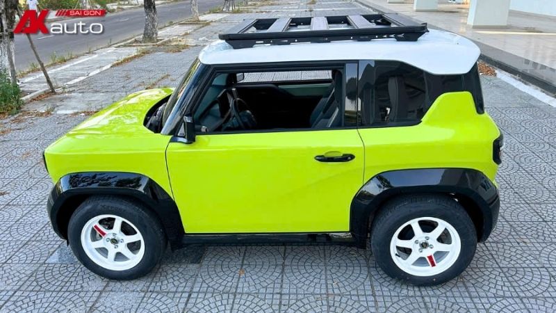 Hình ảnh thực tế lắp đặt baga Cantech cho xe VF3