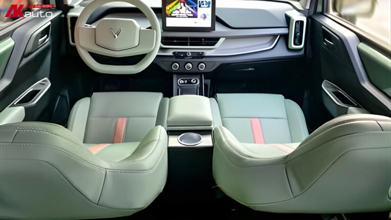 Bệ tỳ tay cho xe VF3 giúp khoang nội thất sạch đẹp, gọn gàng