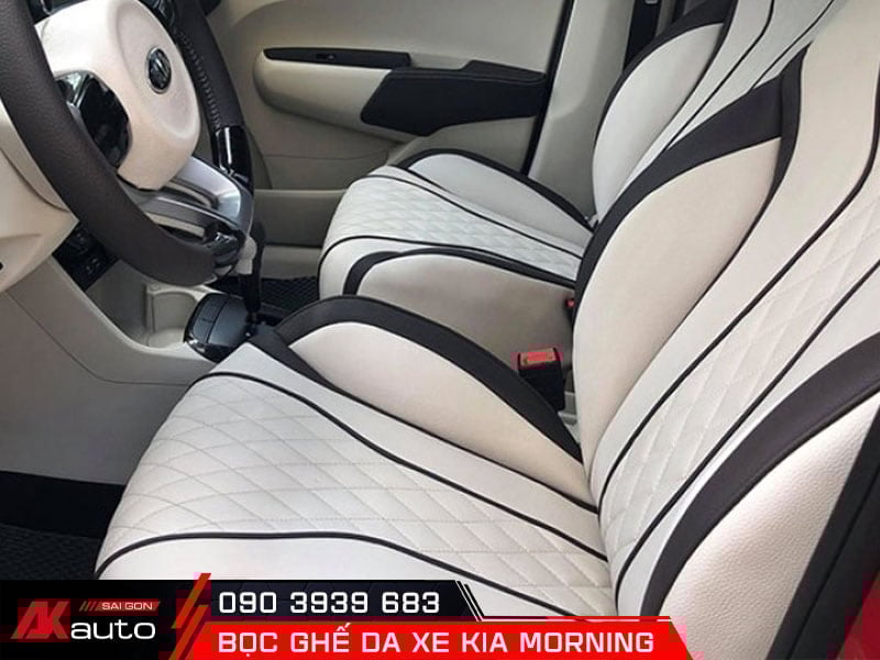 Có nên bọc ghế da xe Kia Morning