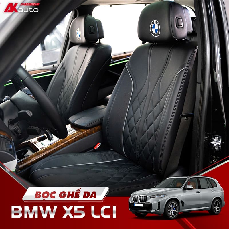 Bọc Ghế Da Xe BMW X5 LCI