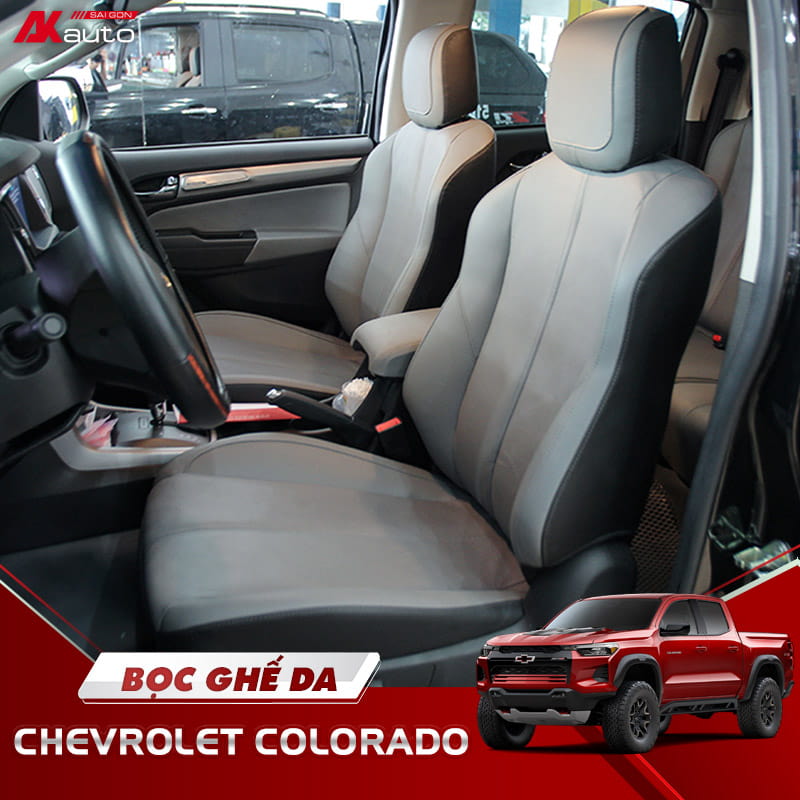 Bọc Ghế Da Xe Chevrolet Colorado