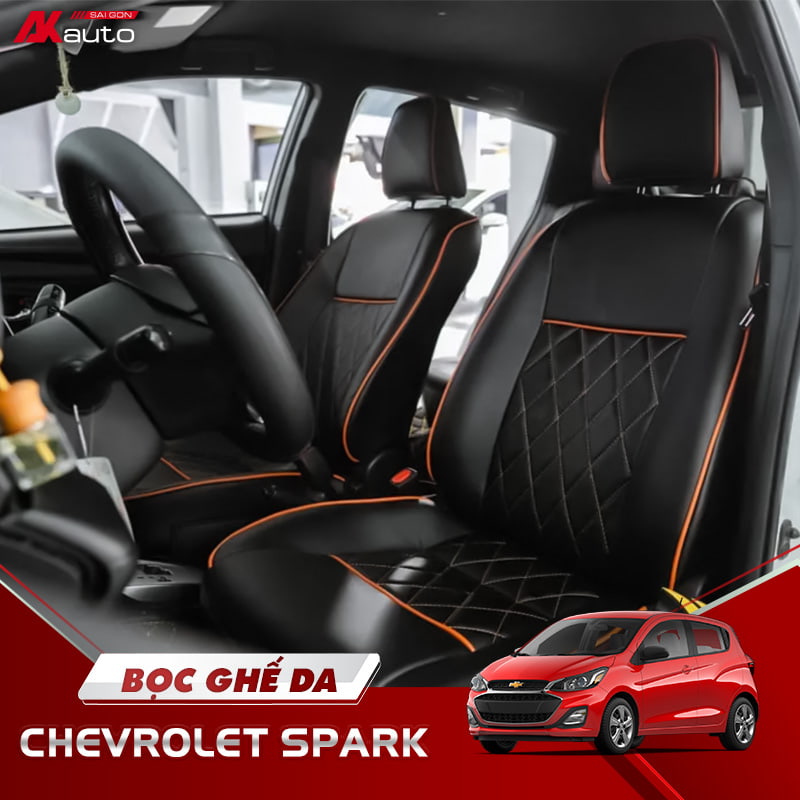 Bọc Ghế Da Xe Chevrolet Spark