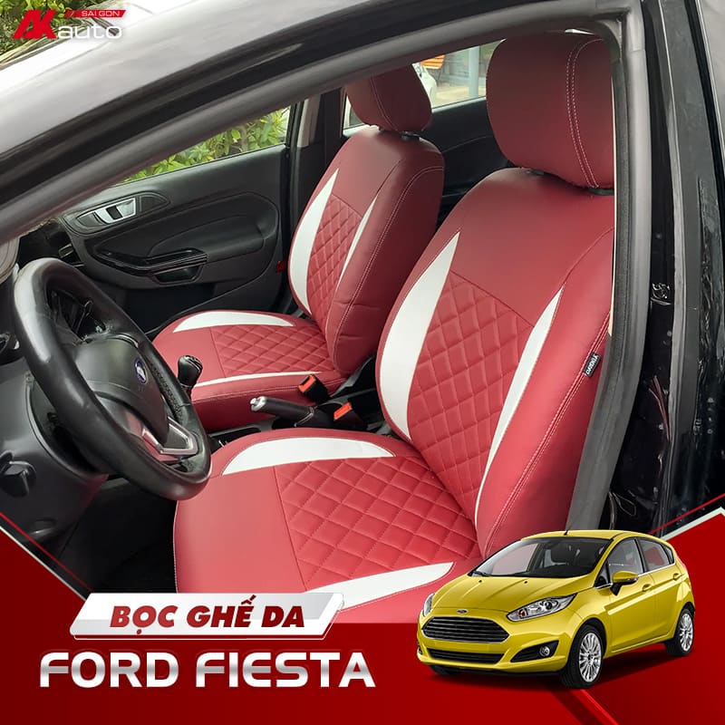 Bọc Ghế Da Xe Ford Fiesta