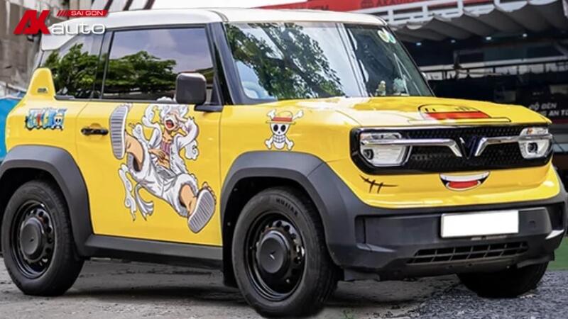 Các vị trí dán tem xe ô tô thường gặp trên VinFast VF3