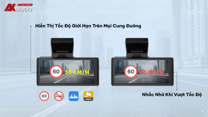 Camera hành trình cảnh báo tốc độ Vietmap Speedmap M2
