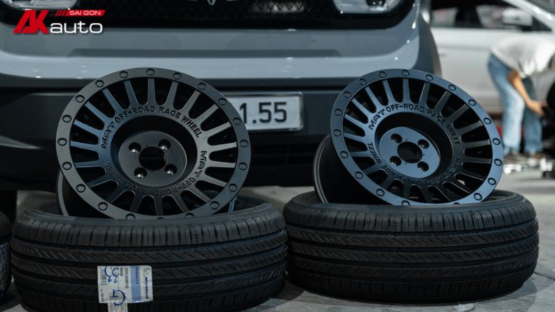 Độ mâm cho VinFast VF3 là một cách để cá nhân hóa chiếc xe