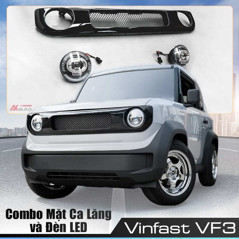 Combo Mặt Ca Lăng Và Đèn LED VF3
