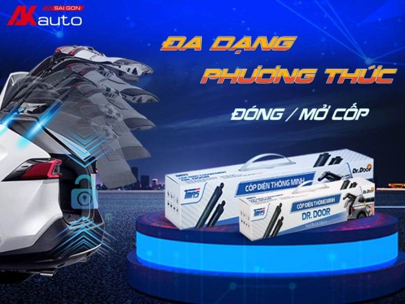 Cốp điện xe KIA Sonet 3 Cốp điện Kia Sonet đa dạng cách đóng mở cốp