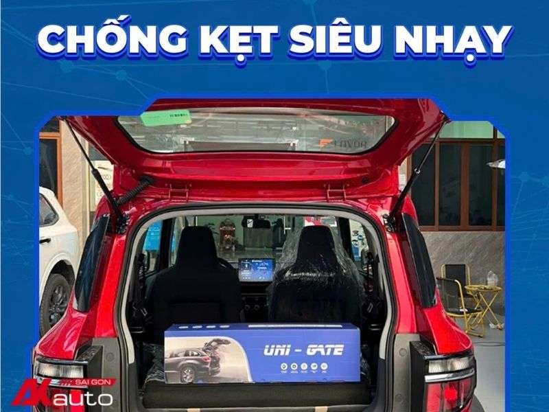 Độ cốp điện xe HRV 5 Tính năng chống kẹt an toàn của cốp điện HRV