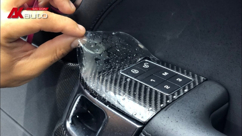 Dán PPF A+ cho nội thất xe hơi