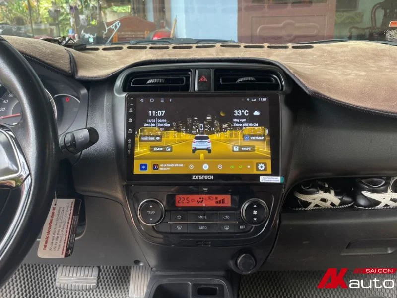 Màn hình Zestech cho xe Honda City có khả năng vận hành và truyền tải dữ liệu cao