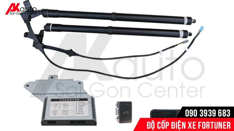 Độ cốp điện xe Fortuner 6 Độ cốp điện cho Fortuner tăng tính năng an toàn