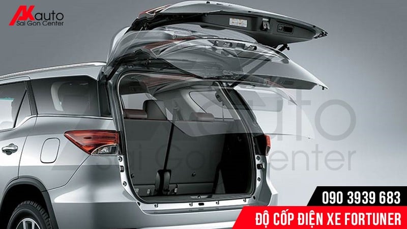 Độ cốp điện xe Fortuner 1 Lắp đặt độ cốp điện cho xe Fortuner là điều cần thiết