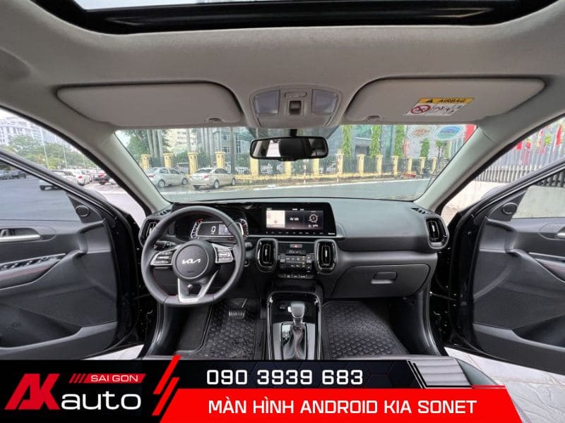 Đánh giá màn hình zin của xe Kia Sonet