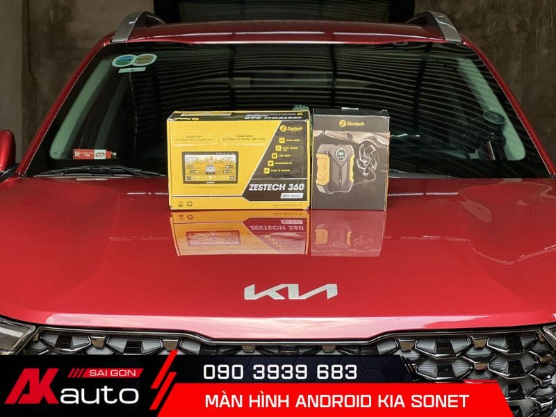 Màn hình Zestech cho xe Kia Sonet
